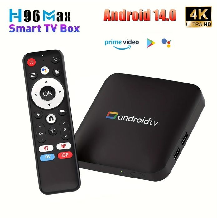 Новая Smart TV  H96MAX приставка