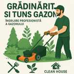Taiat iarba , gradinarit