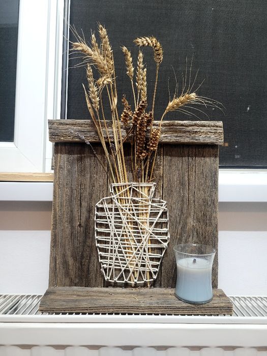 Decor rustic din lemn vechi recuperat