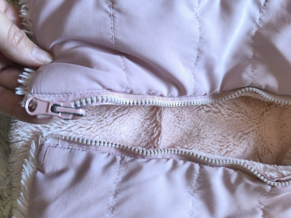 Детско зимно яке с две лица