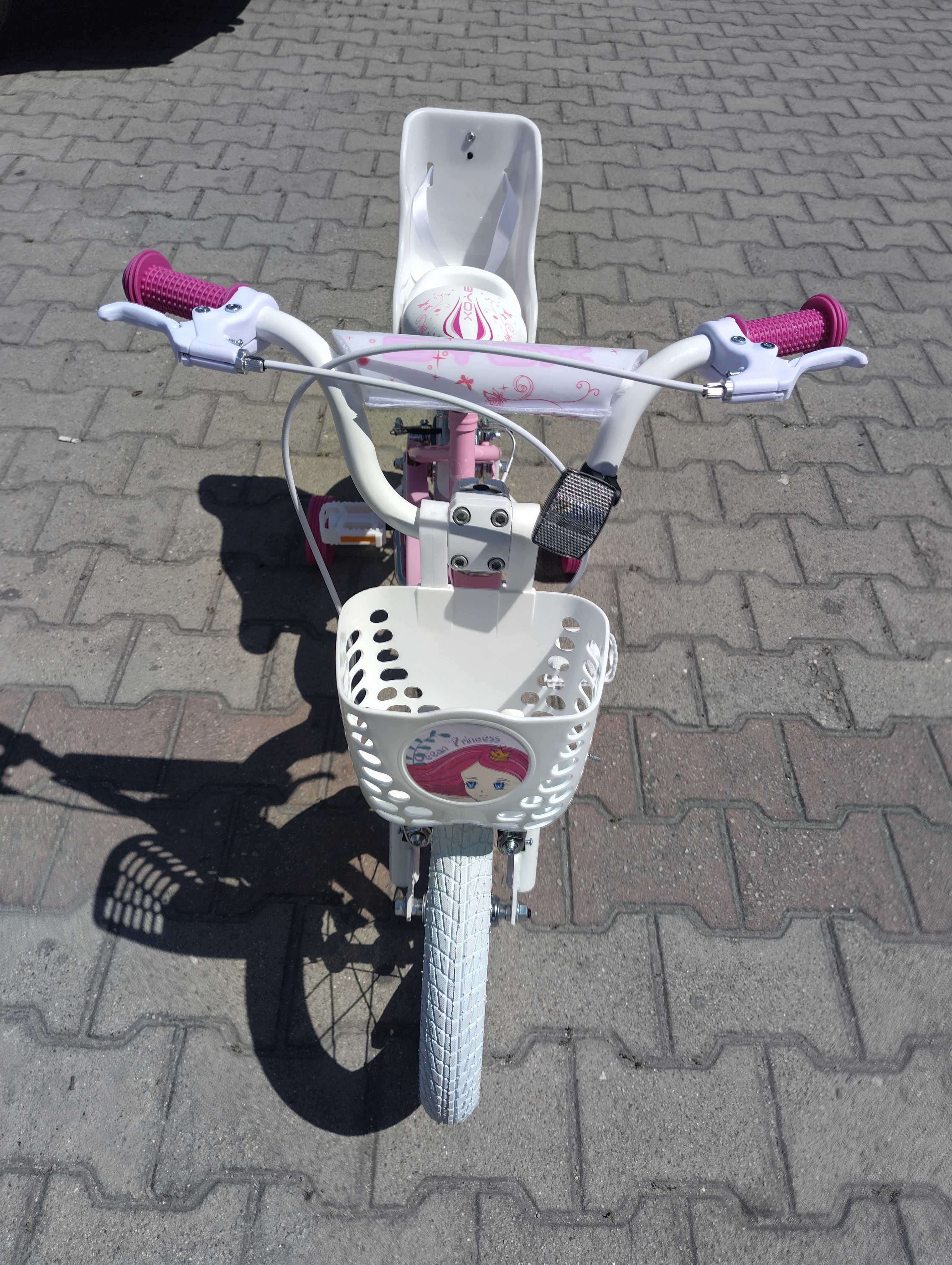 BYOX Велосипед 14" FLOWER pinky