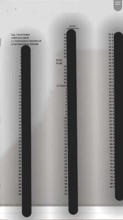 Grile rezolvate Admitere medicina generala Constanța 2025