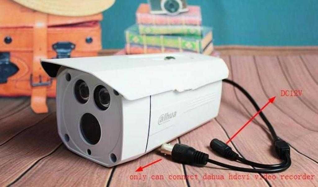 Dahua HDCVI HFW-1000D 2ARRAY Далекобойна Камера IR50~80М Нощно Виждане