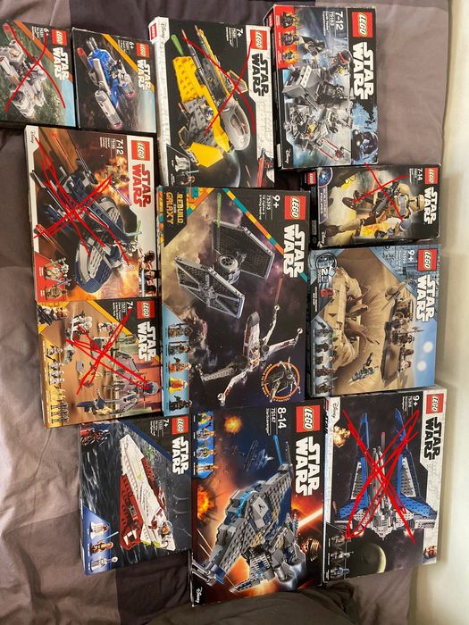 Наредени Лего сетове Star Wars