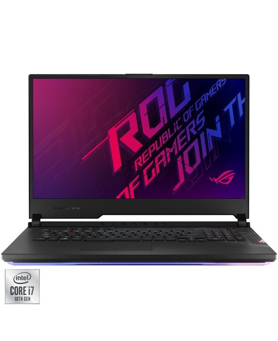 Лаптоп ASUS ROG Strix SCAR 17.3" (i7-10875h, RTX 2060-6GB, 16GB Ram))