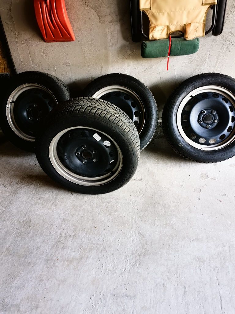 Dunlop 205/55/r16 + jante originale VW.