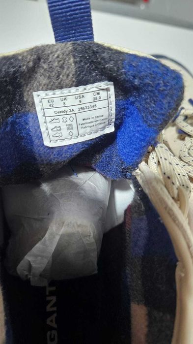 Ghete Gant marimea 42 (28cm)