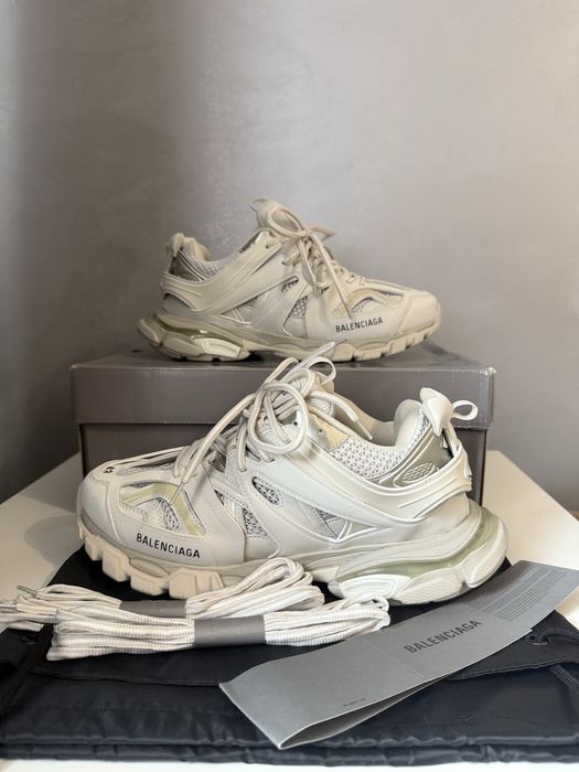 Balenc1aga Track White