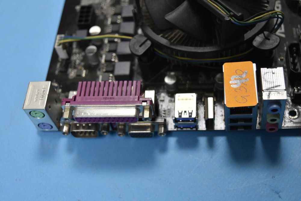 Asrock H81 Pro BTC + Intel Pentium G3420 + COOLER