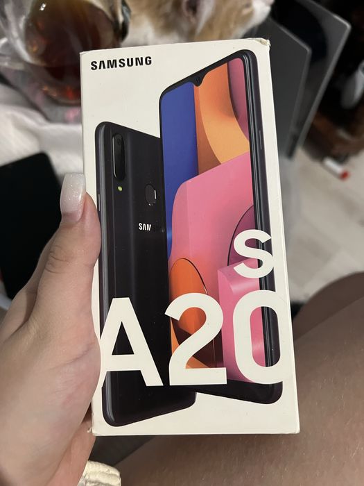 Samsung A20s, с документами, коробкой, зарядкой