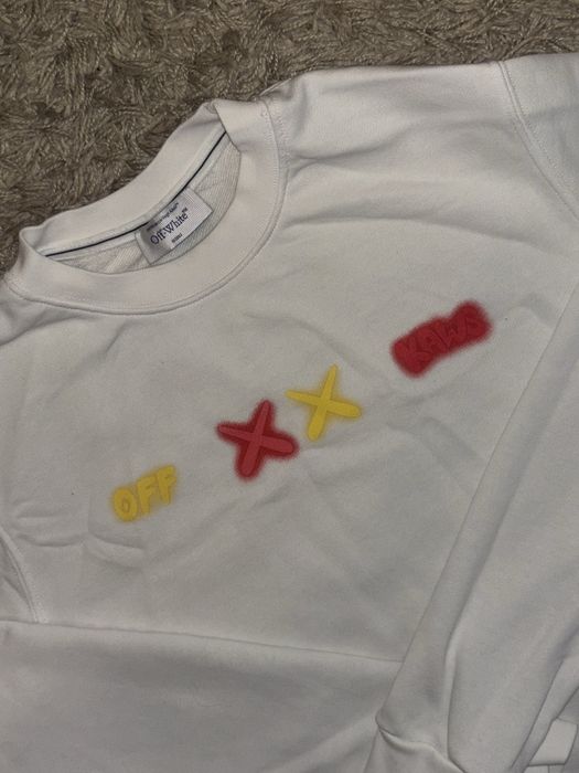 Hanorac off white colaborare cu kaws