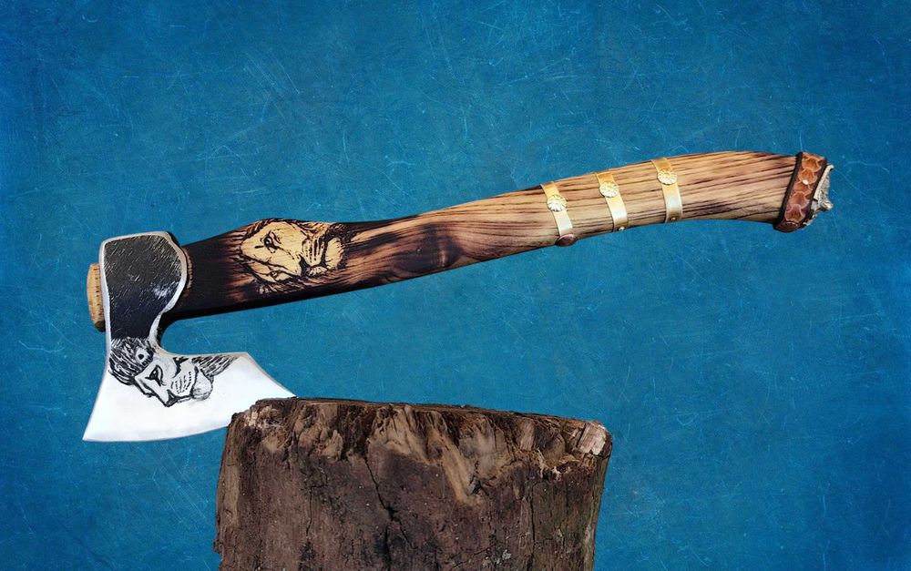 Брадва лъв топор секира къмпинг оборудване лов риболов