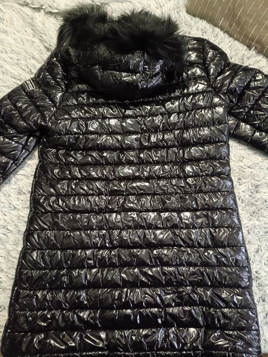 Geaca lunga matlasata