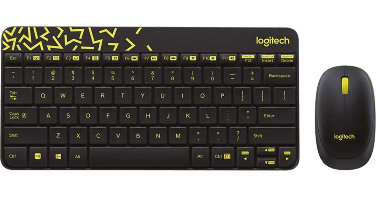 клавиатура Logitech MK240 Nano  клавиатура