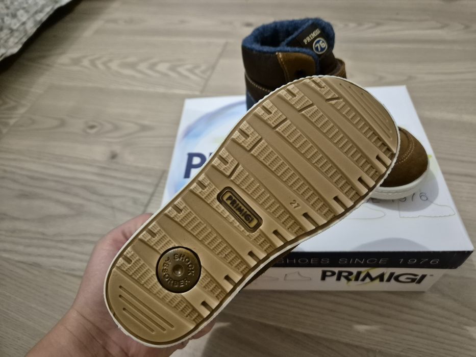 Ghete Primigi piele si lână marimea 27