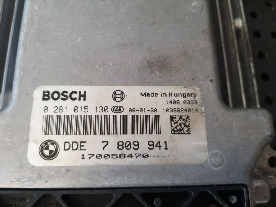 Ecu calculator motor 3.0 d bmw seria 5 e60 e61 0281015130 1039s24014 dde7809941