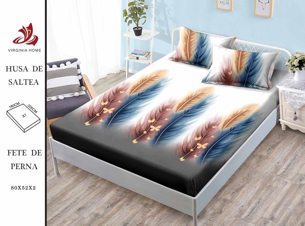 Set lenjerie cu husă de saltea PREMIUM