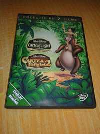 Cartea Junglei 1 si 2 Disney - colectie 2 dvd desene dublate romana