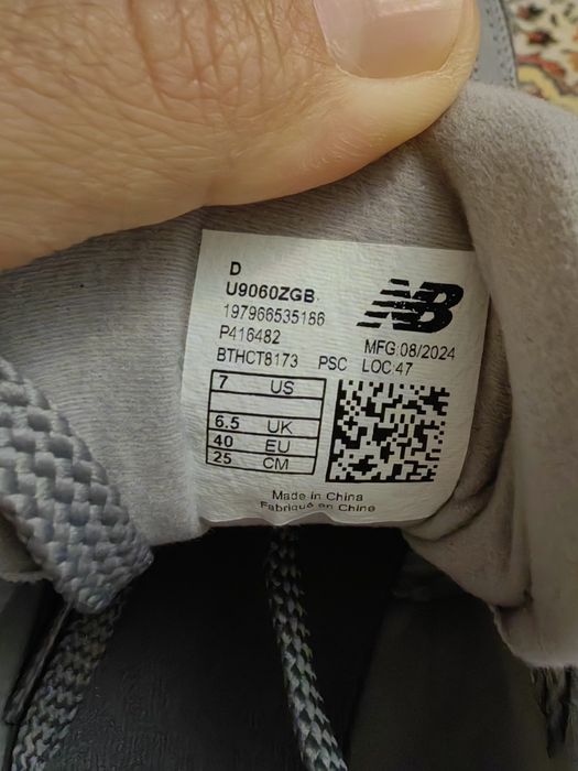 New Balance 9060 Grey Shadow