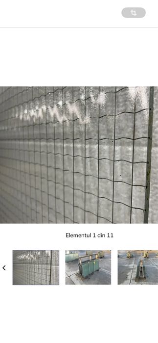Vand geam armat 6 mm