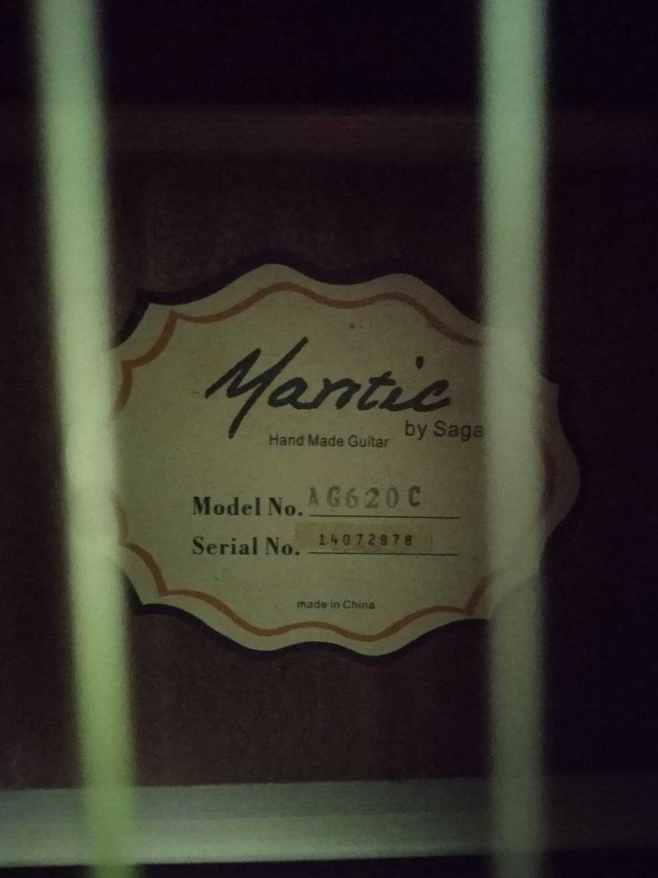 Akustik Gitara 41 Mantic