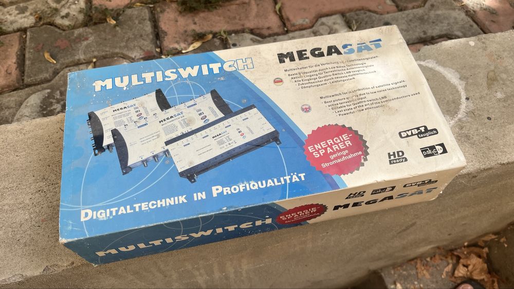 Multiswitch MegaSat pentru antene satelit.