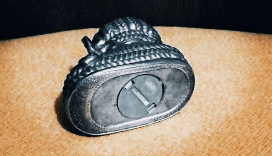 Pușculiță argintată pentru copii