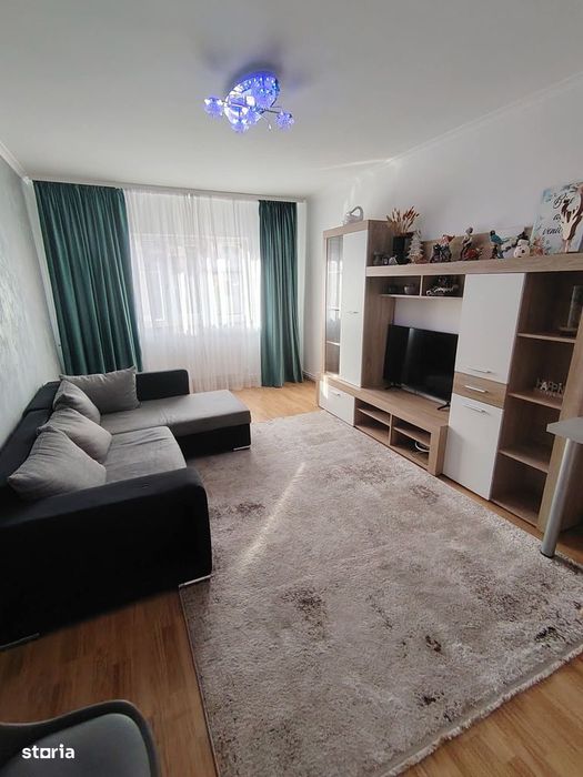 Chirie apartament 2 camere etaj 3 mobilat si utilat cu centrala