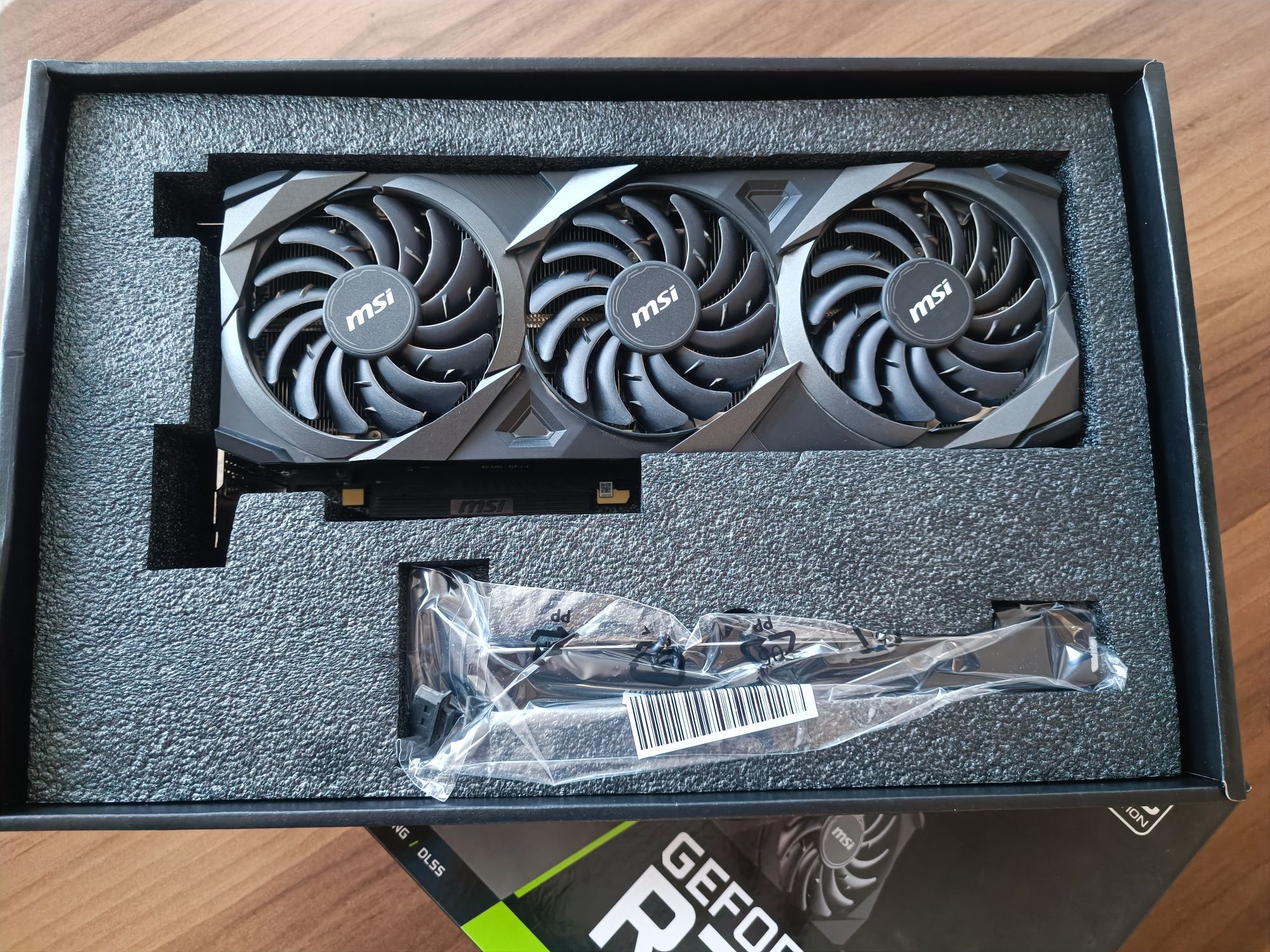 Видеокарта VENTUS 3070Ti 3X 8GB GDDR6X