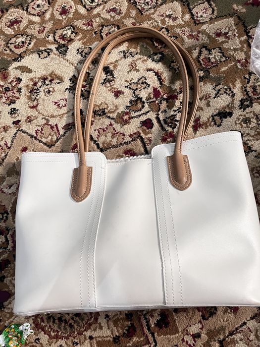 белая сумка на учебу