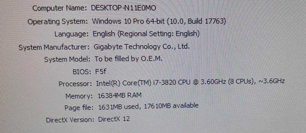 PC i7 3820 /16 GB Ram/HDD 1,5 TB/Video GTX 770-2GB/CS GO/GTA V