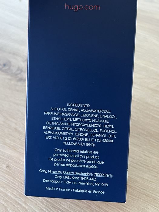 HUGO Hugo Boss - Dark Blue 75мл - Нов  / Оригинал