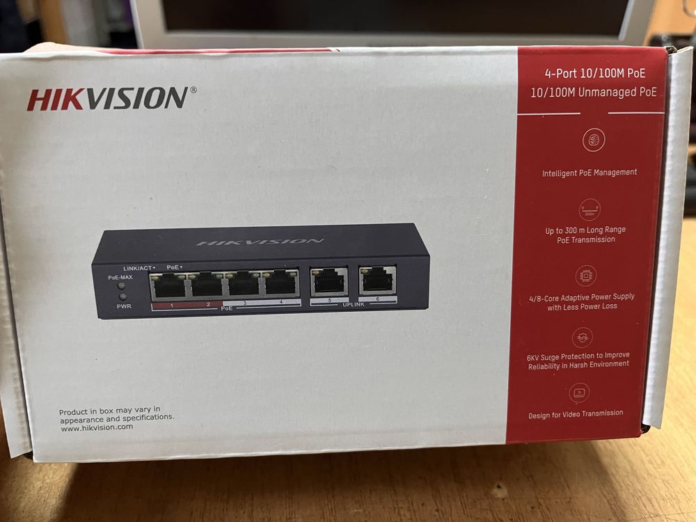 PoE Switcch 4 port