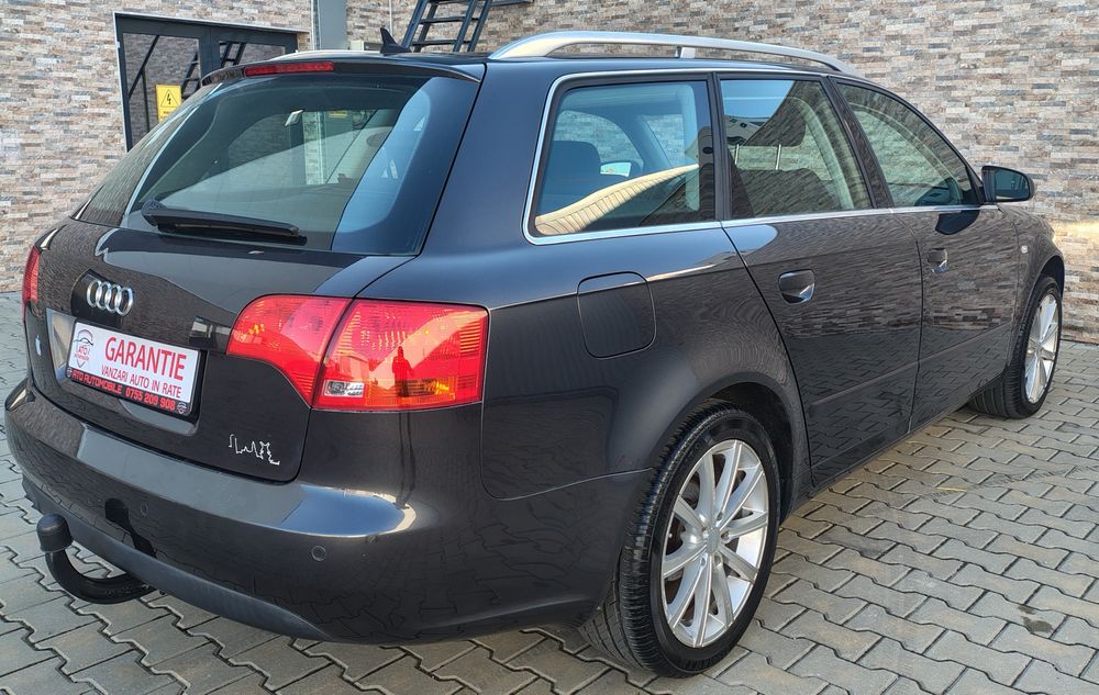 •Audi A4 SportLine~2.0TDI-1Ax~2007~Garantie~Rate cu Avans 0~Cart Serv•
