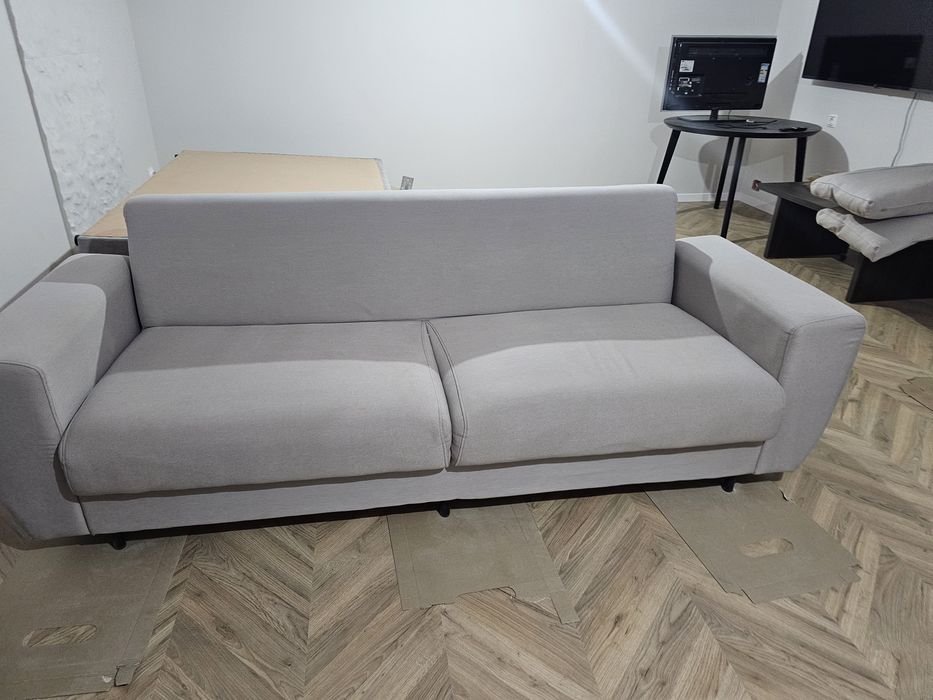 canapea extensibila tapițerie stofa