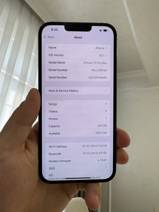 iphone 13 pro max 256