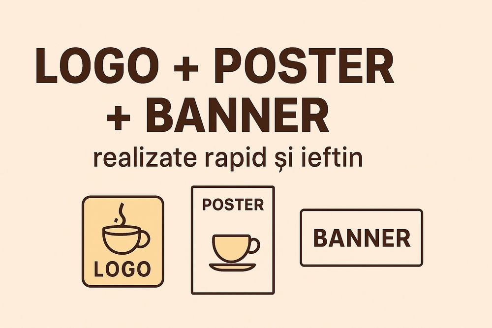 Realizez loguri design-uri personalizate