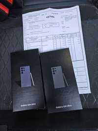Samsung s24 Ultra 5G Black Violet 256Gb Sigilate Factură 2ANI GARANȚIE