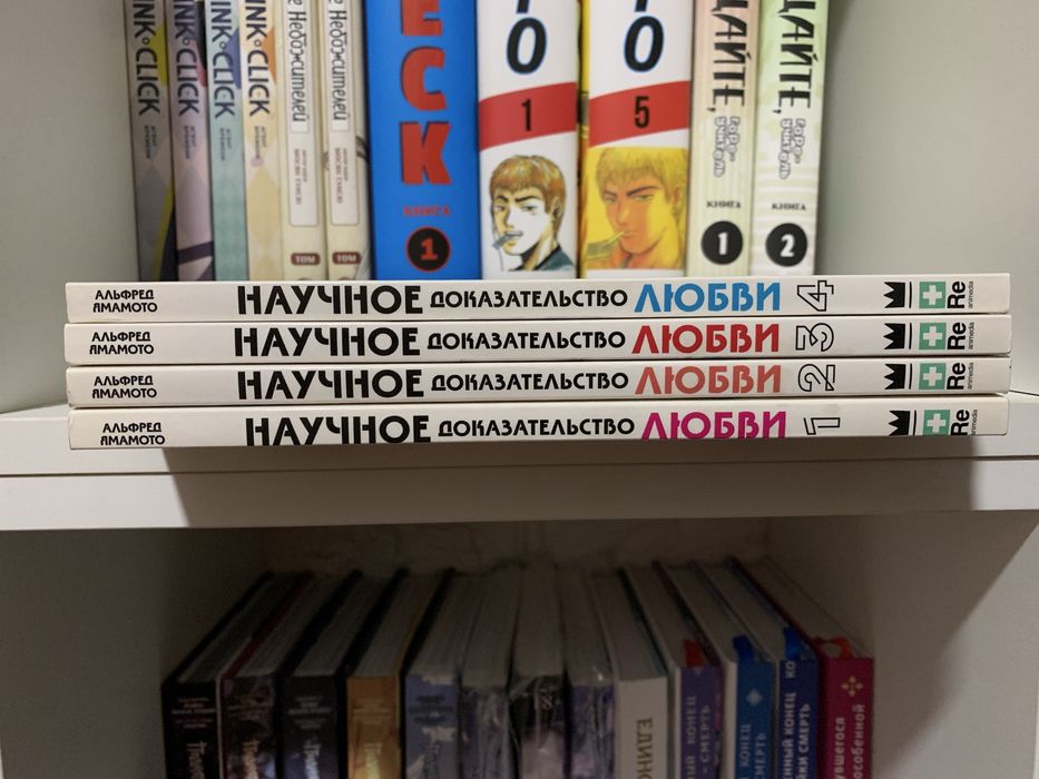 Манга Научное Доказательство Любви