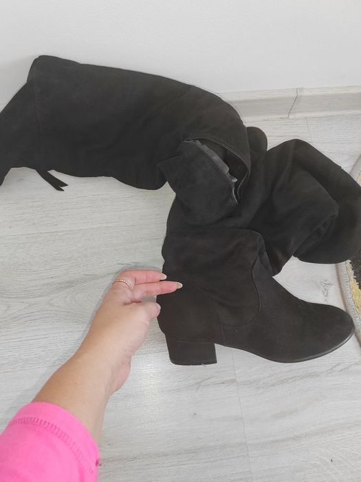 Cizme peste genunchi 39