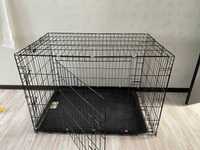 Собачья клетка leofactory 110 длина, 70 высота, 50 ширина, вольер