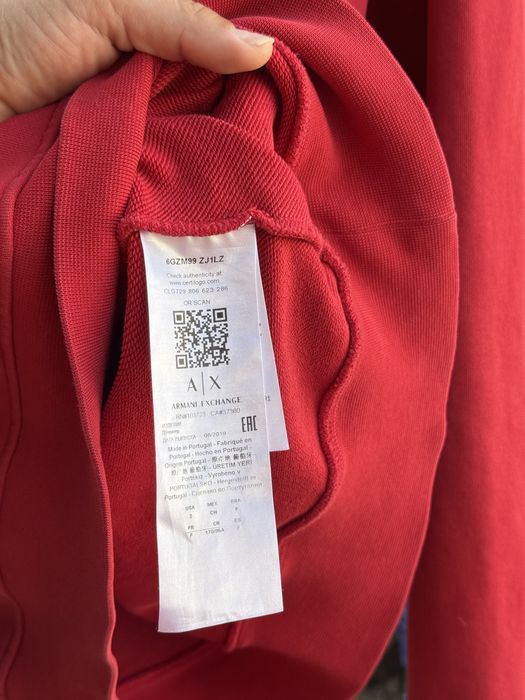 Свитшот Armani eaxchange M-L