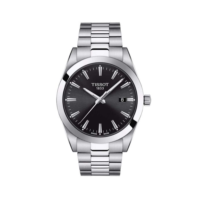 Мъжки часовник Tissot Gentleman - Наличен в Черен и Син цвят