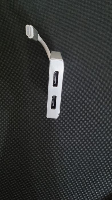 Joc. Convertor  USB-C - DisplayPort MST, dual 4K, 4K 30Hz, compat