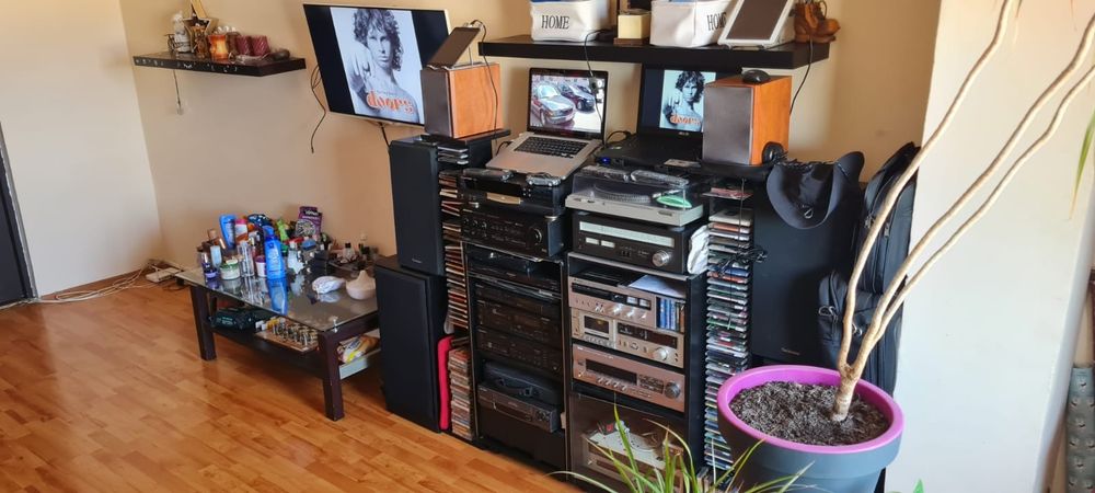 Pick-up Technics,rack(suport) Technics,amplificator pionner A66-X