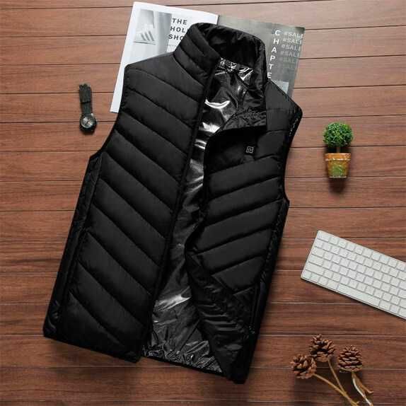 Електрически отопляем елек за зимния период с USB захранване - Unisex