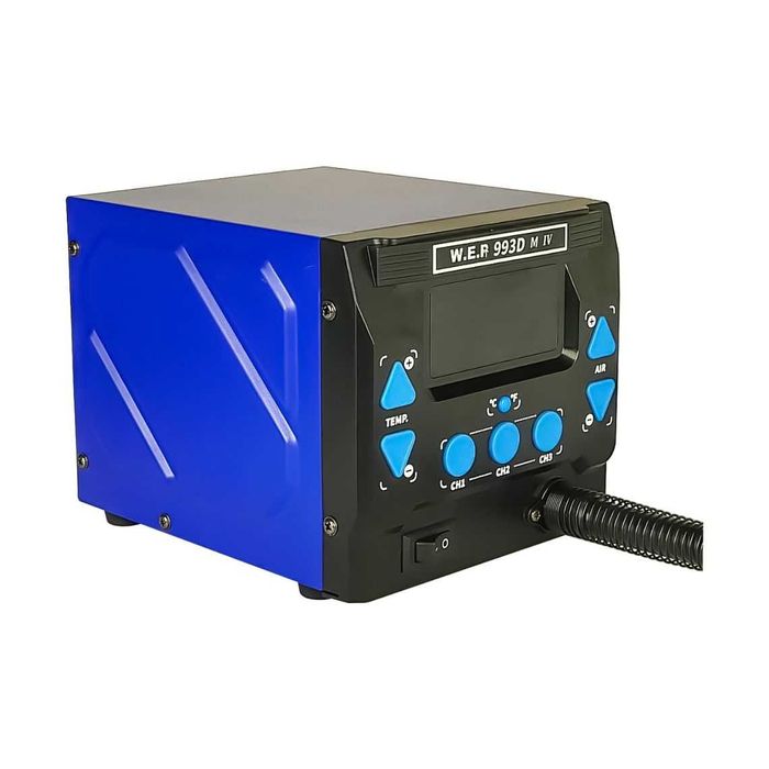 Станция за запояване WEP 993DM-IV, 3 режима памет, цифров дисплей.