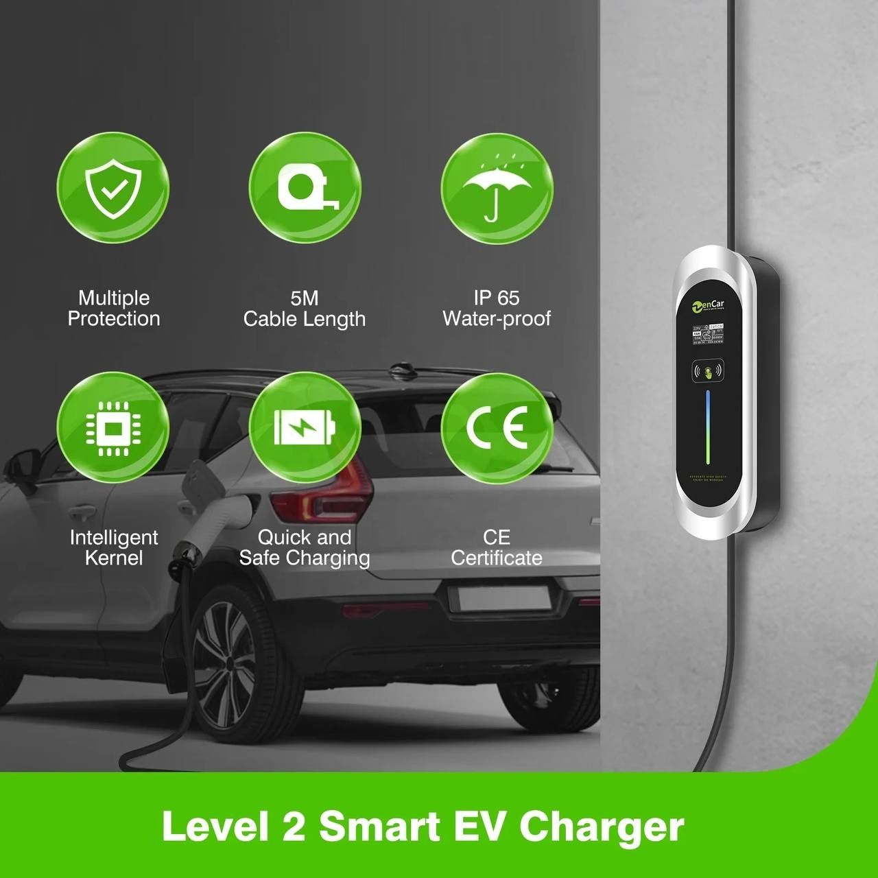 Зарядное устройство для электромобилей Zencar 7kw GB/T