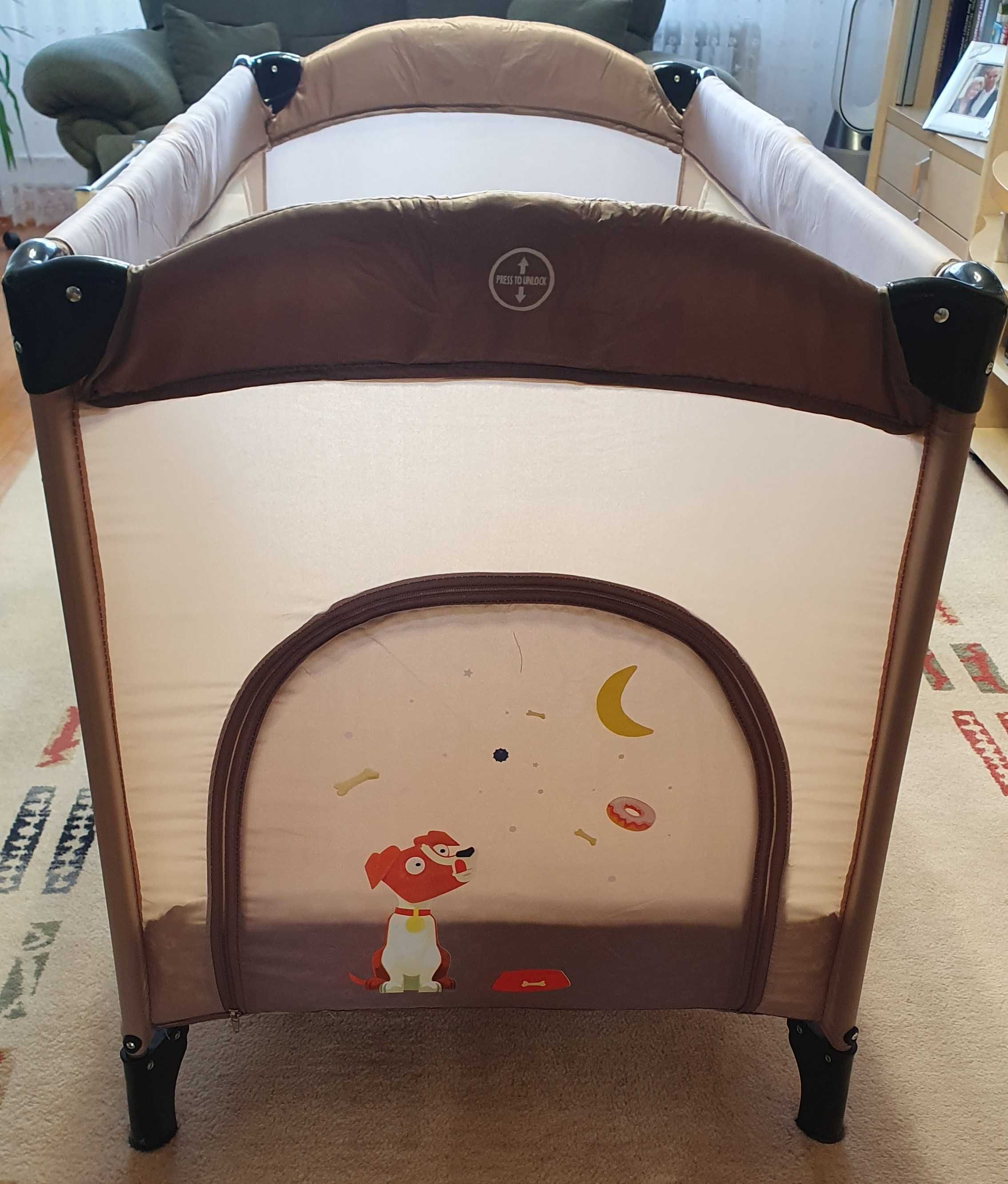 PĂTUȚ PLIANT JUJU SLEEPY BABY
cu saltea din fibră de cocos