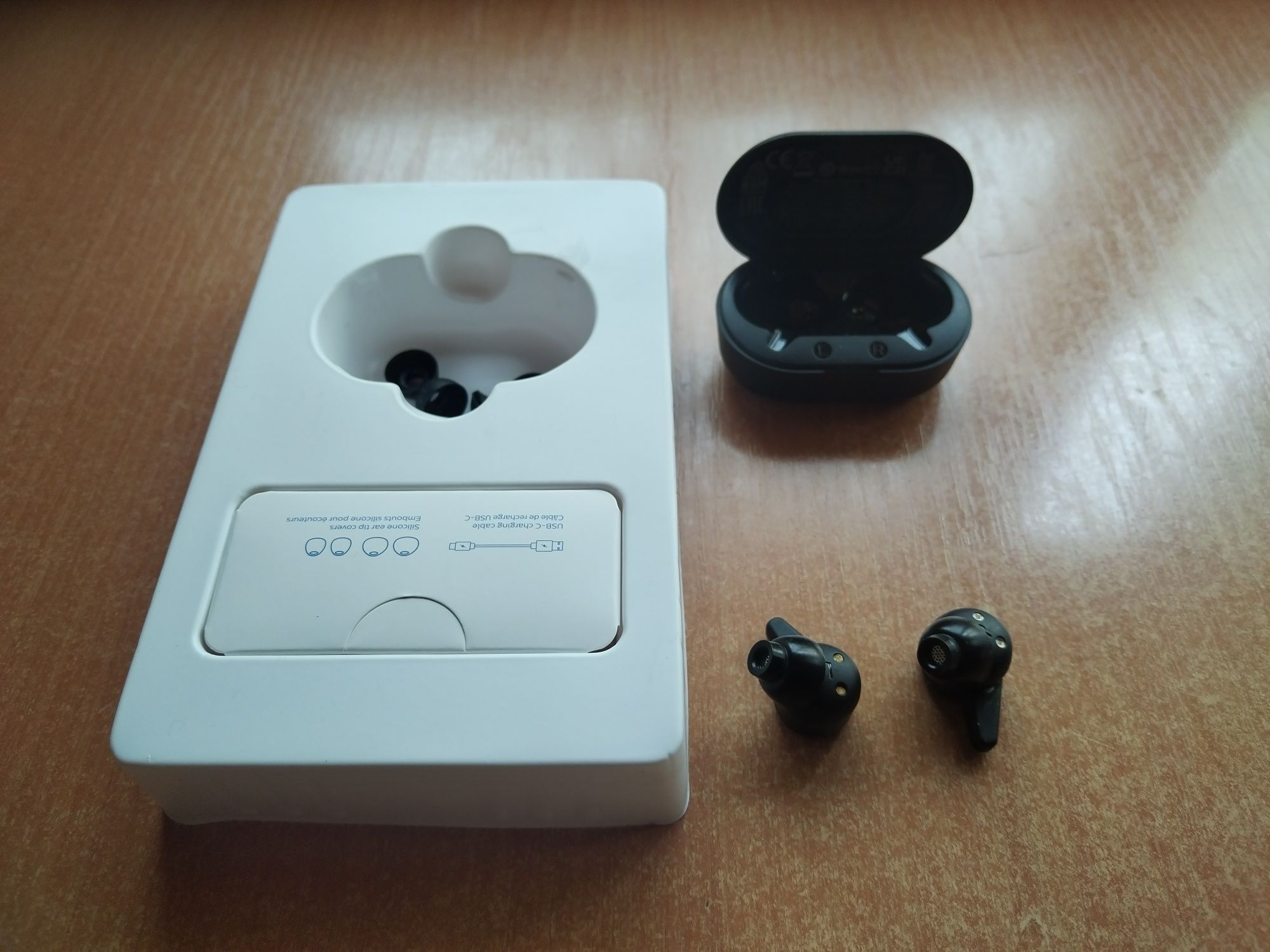 Casti PHILIPS TAT2236BK/00, True Wireless, Bluetooth, In-Ear, Microfon